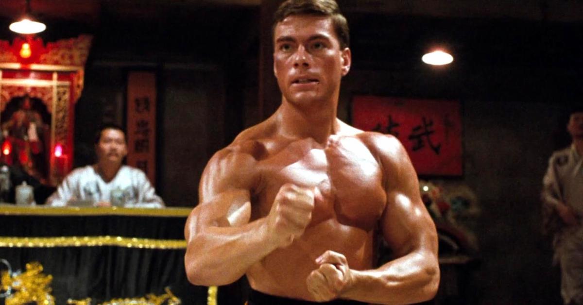 Frank Dux, ready for a fight.