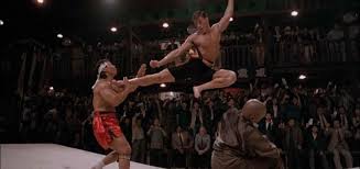 Frank Dux flying high!